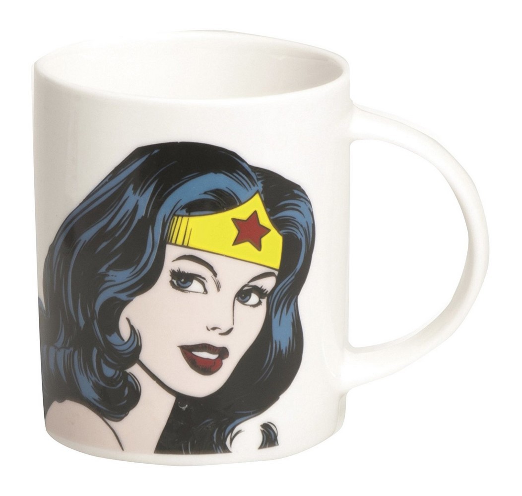 Tazza colazione Mug Wonder woman ceramica ML.300